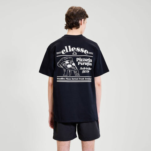 Ellesse tshirt for man אלס חולצה טישרט אוברסייז בצבע שחור לגבר